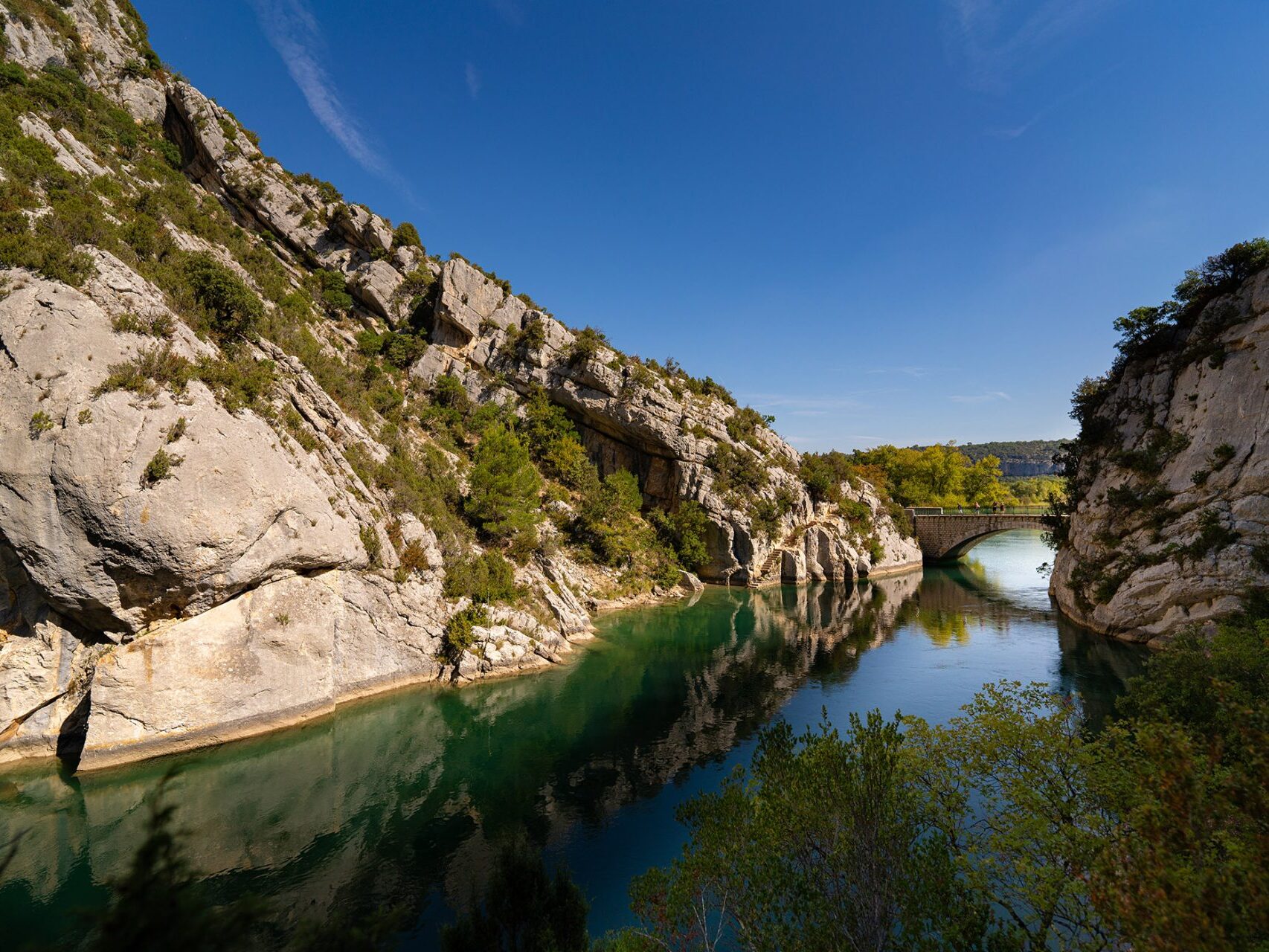 Basses gorges du Verdon à Quinson