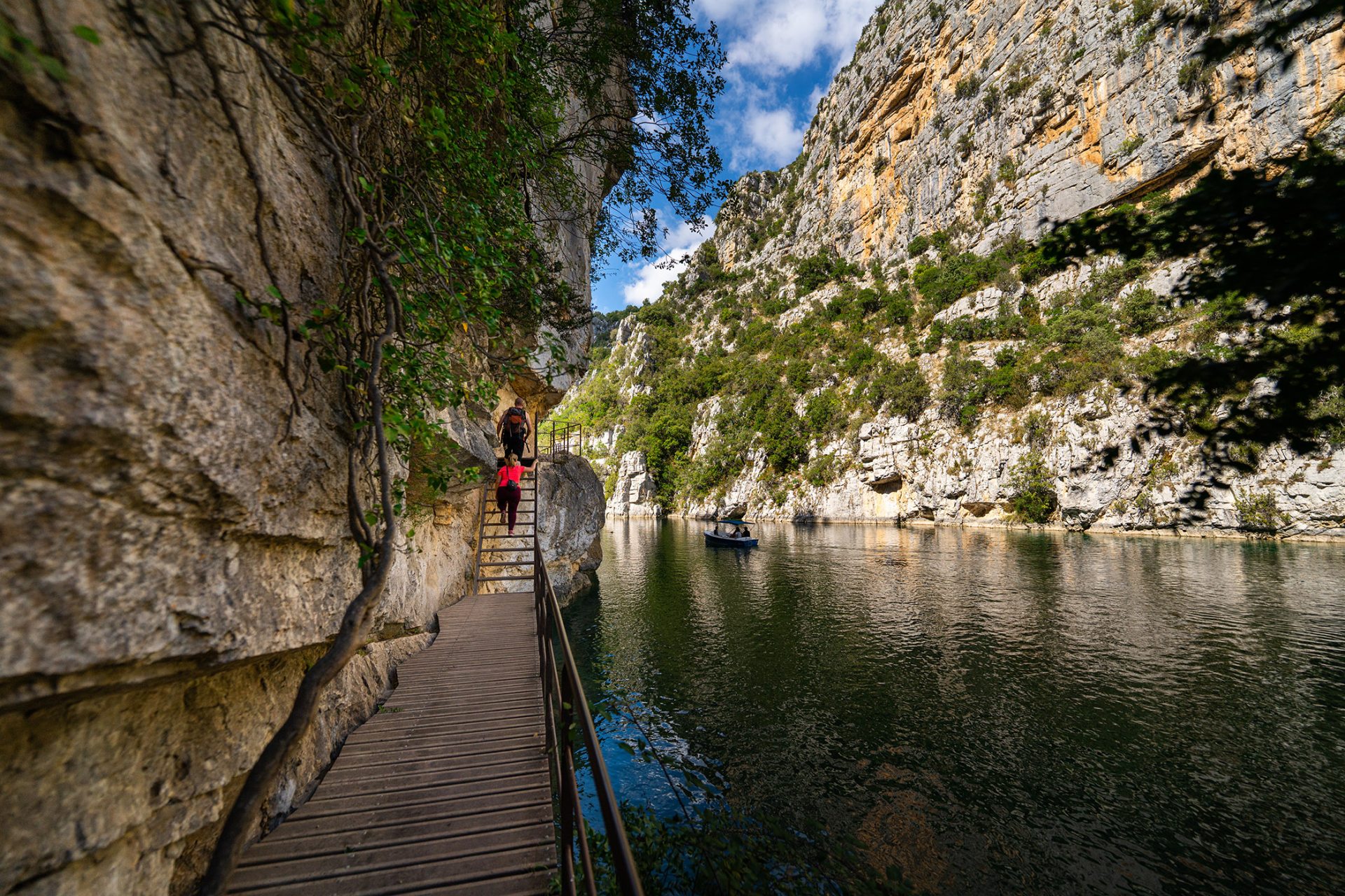Sentier du Garde Canal à Quinson