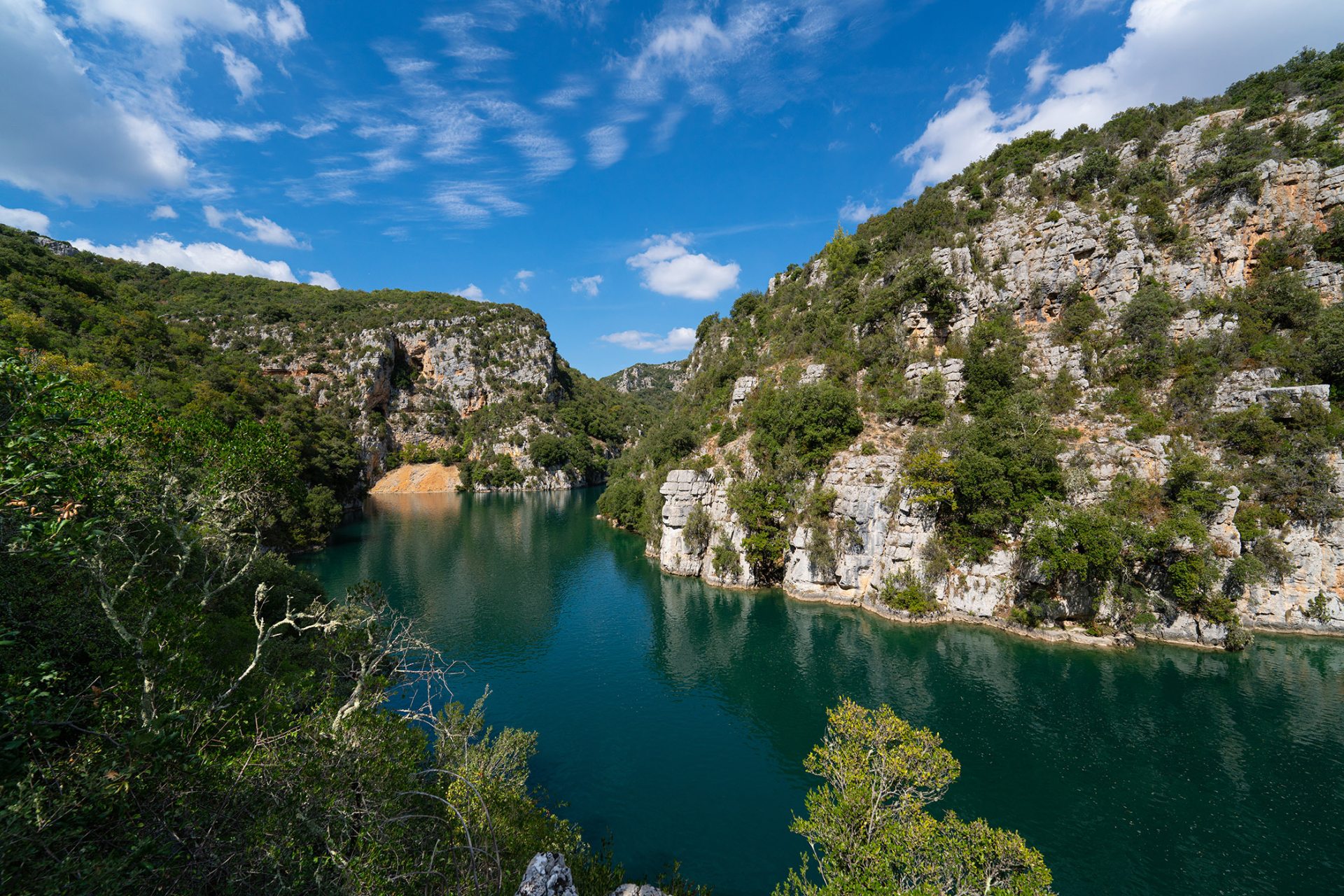 Basses gorges du Verdon à Quinson