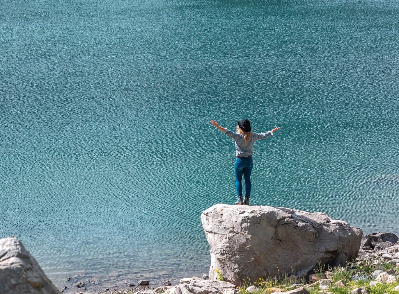 Randonnée au lac d'Allos