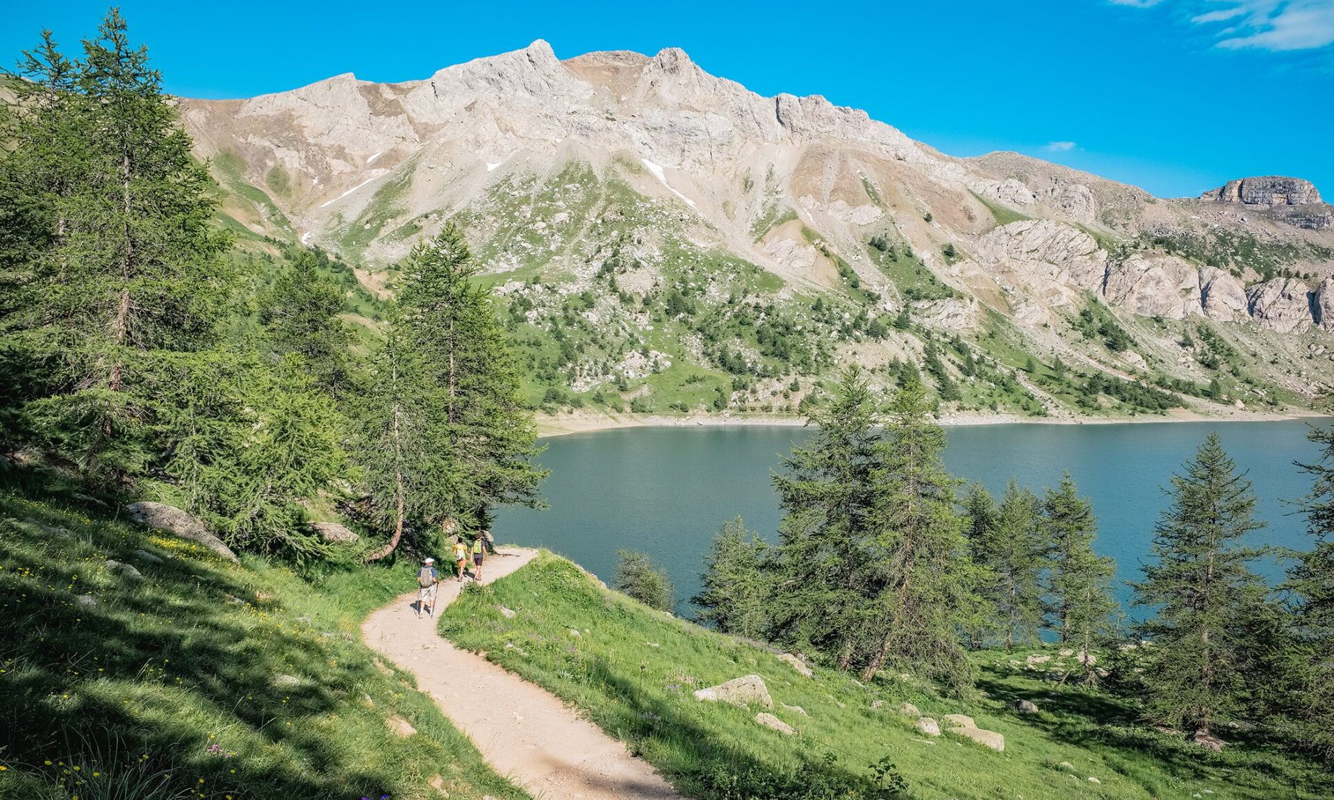 Randonnée au lac d'Allos