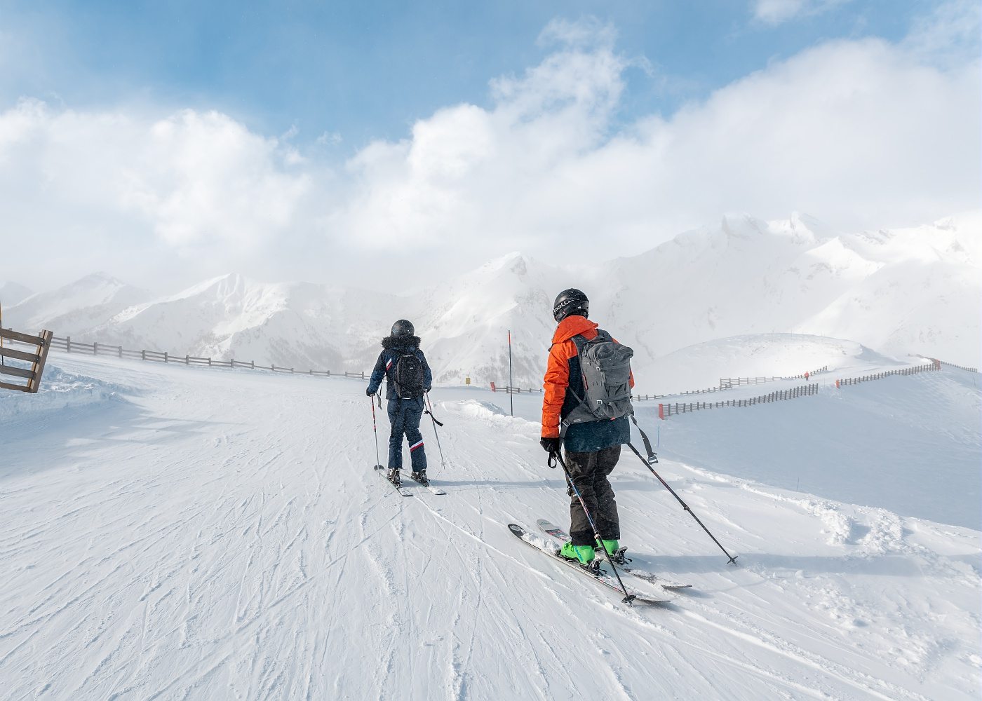 Ski dans le Val d'Allos - Espace Lumière