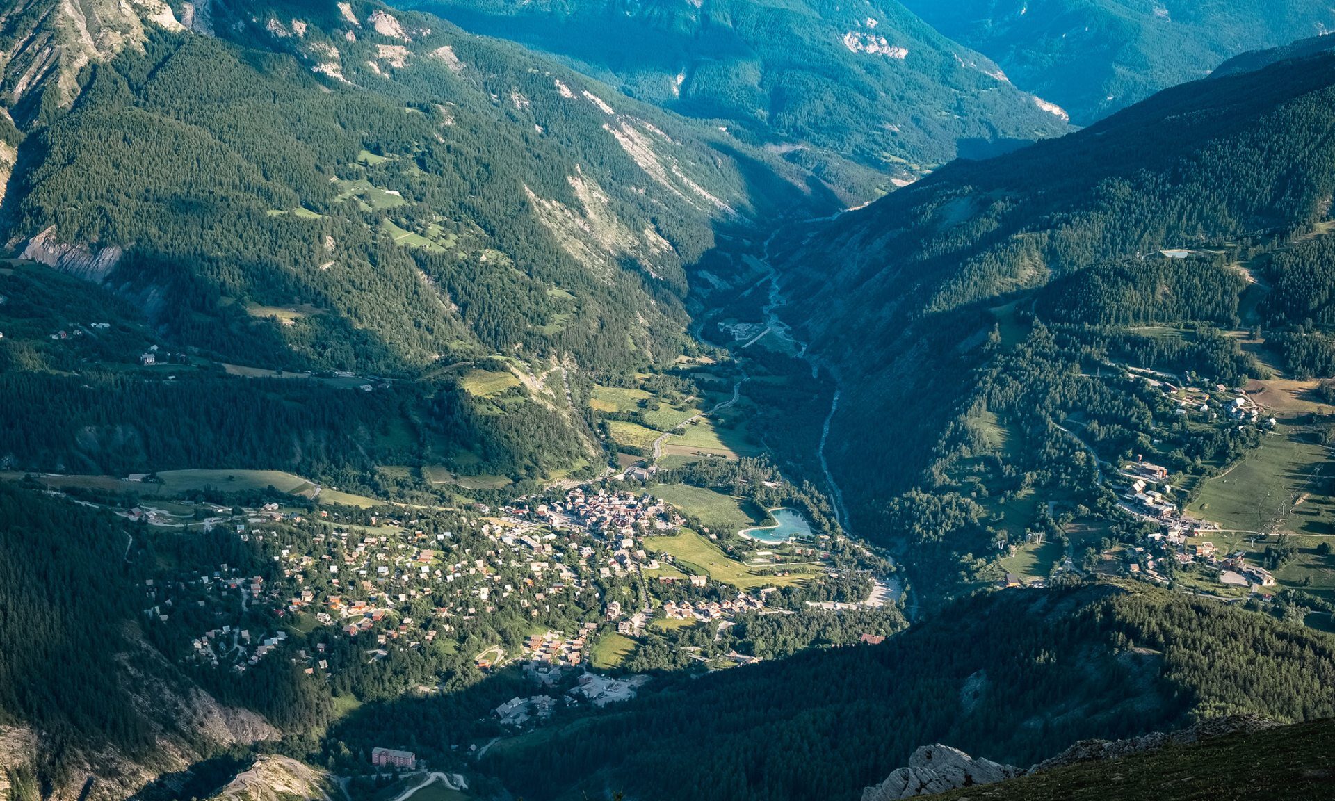 Village d'Allos en été