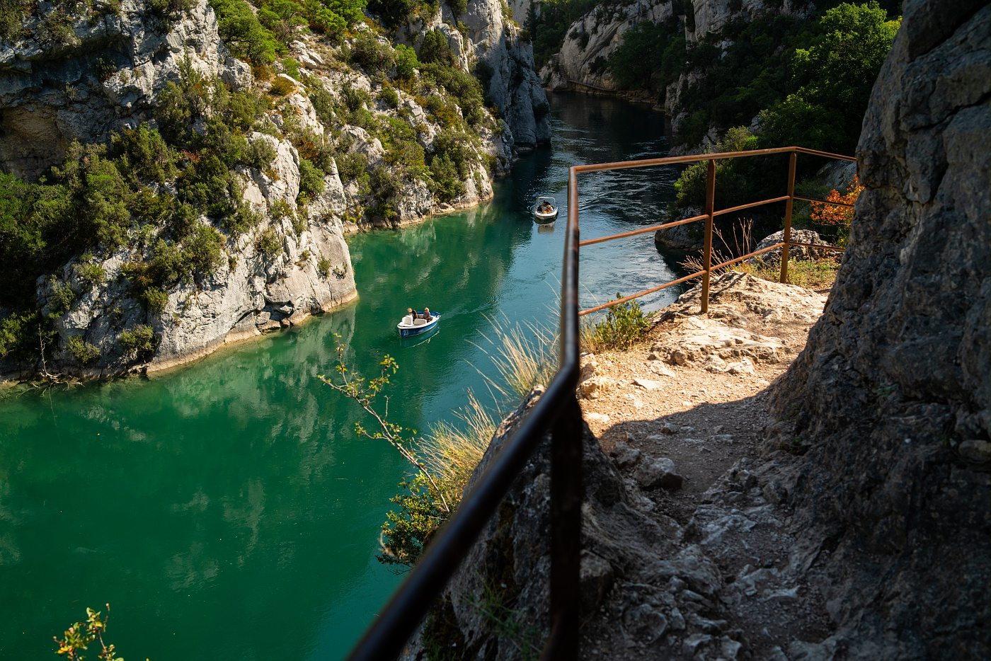 Randonnée dans les Basses gorges du Verdon à Quinson