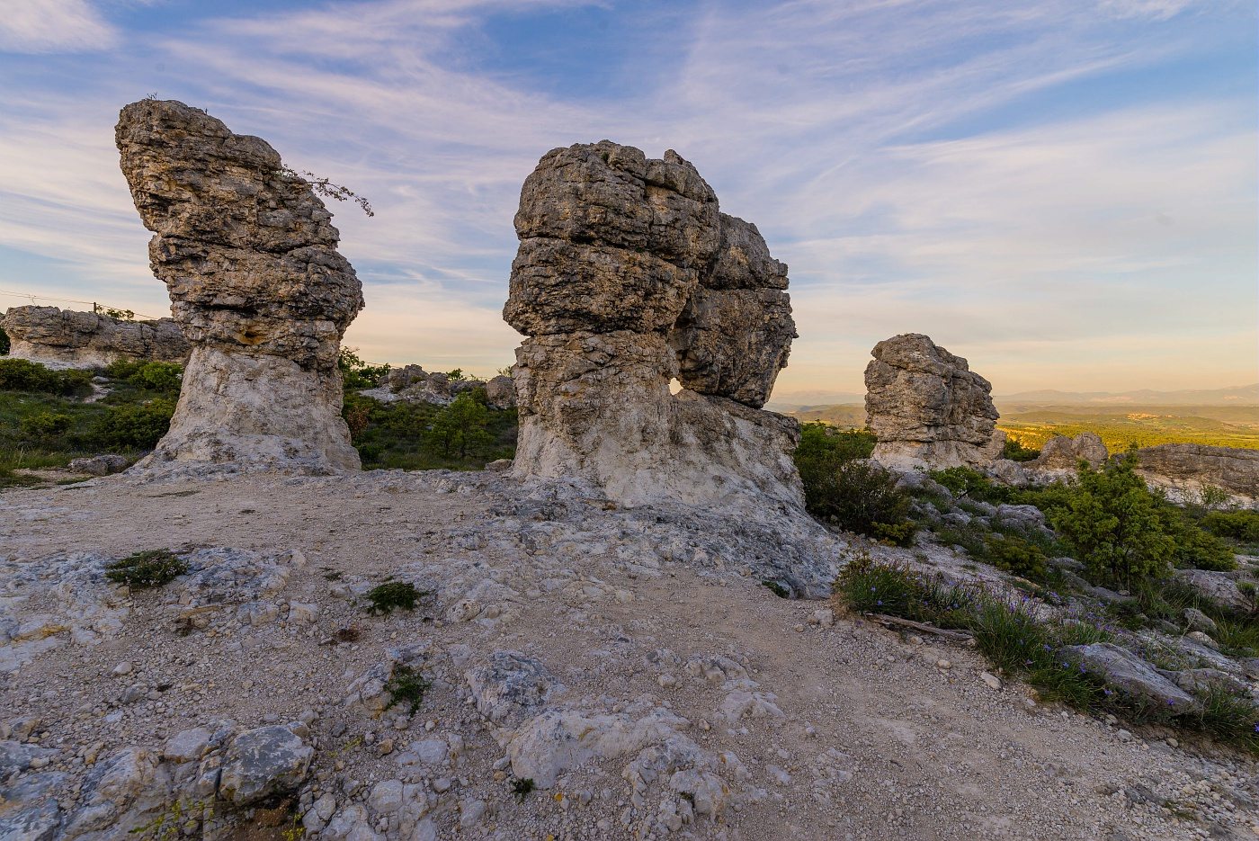 Rochers des Mourres à Forcalquier