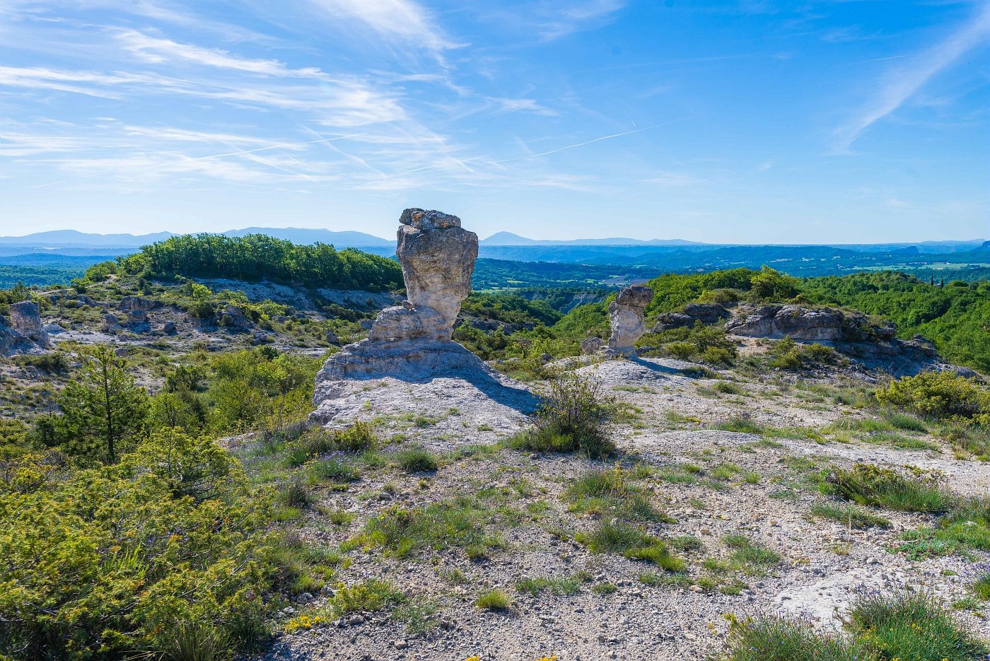 Rochers des Mourres à Forcalquier