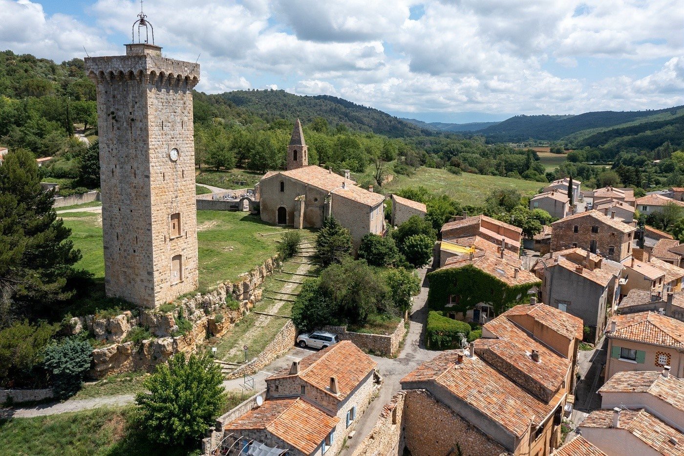 Village de Saint Martin de Brômes