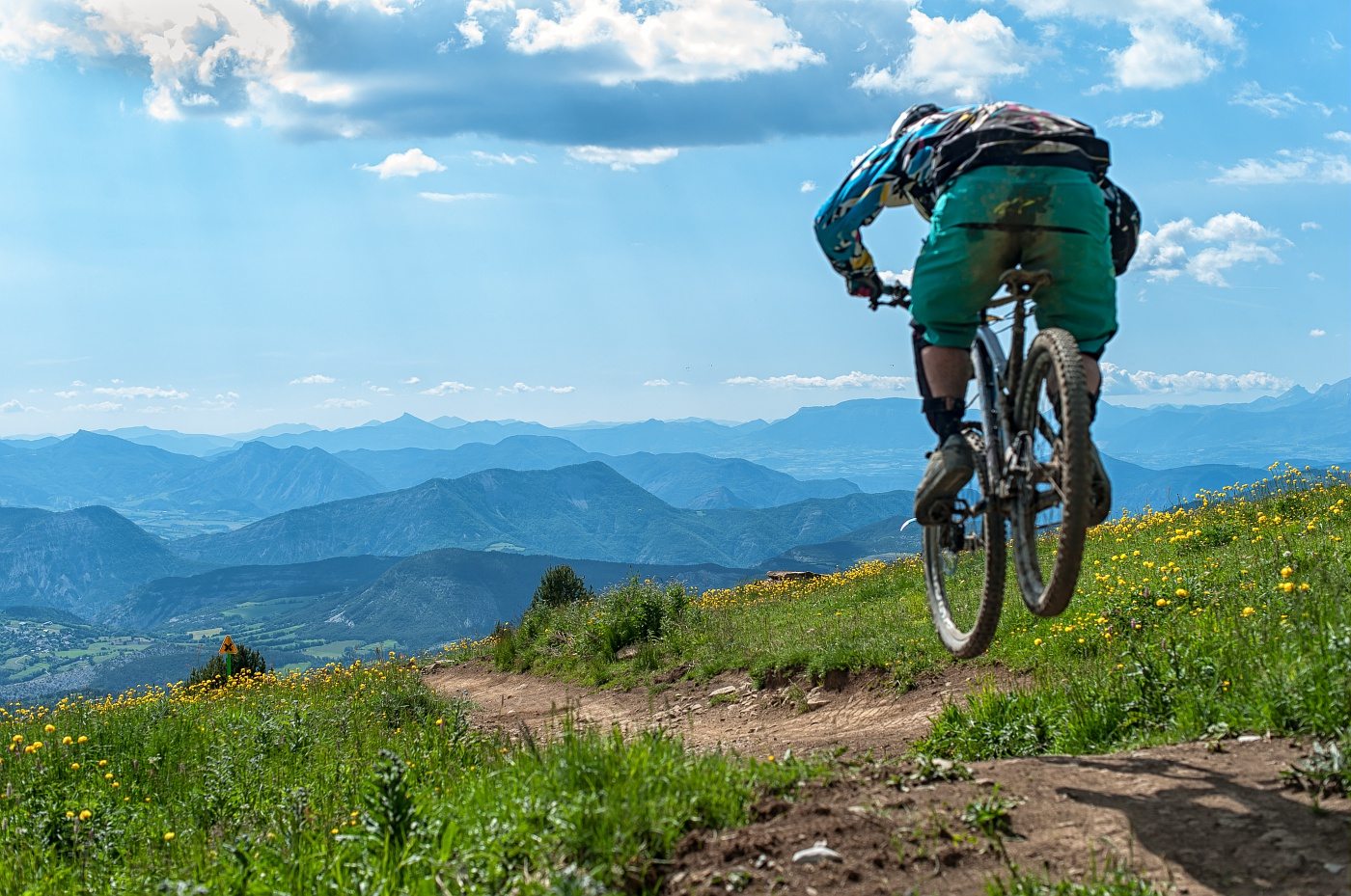 Bike park à Montclar