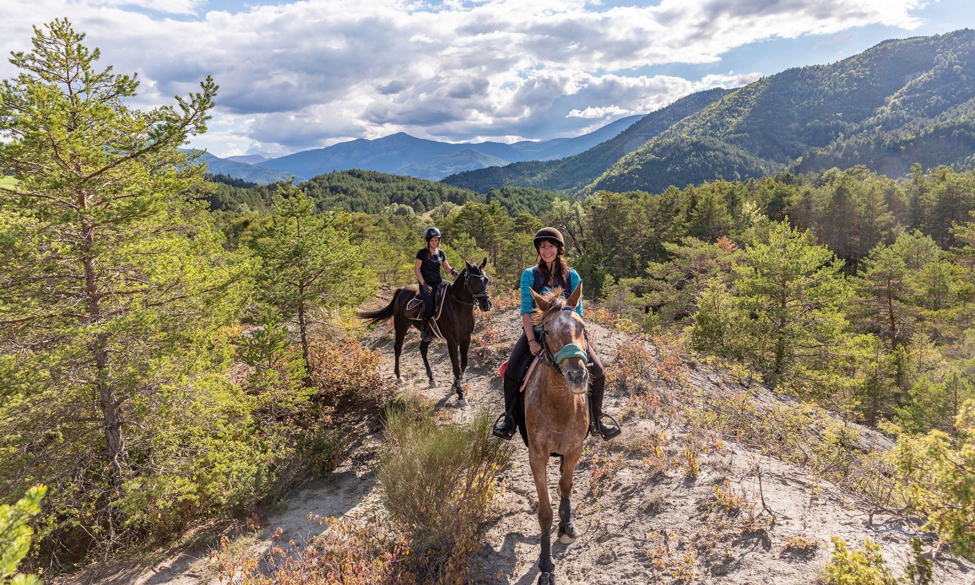 Randonnée à cheval dans les Hautes Vallées de l'Asse