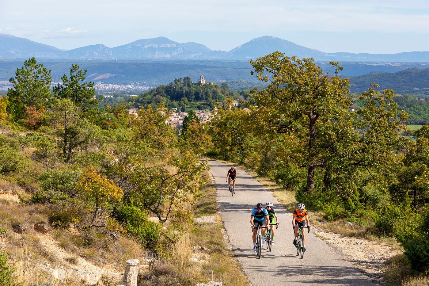 Cyclotourisme dans le Pays de Forcalquier Montagne de Lure