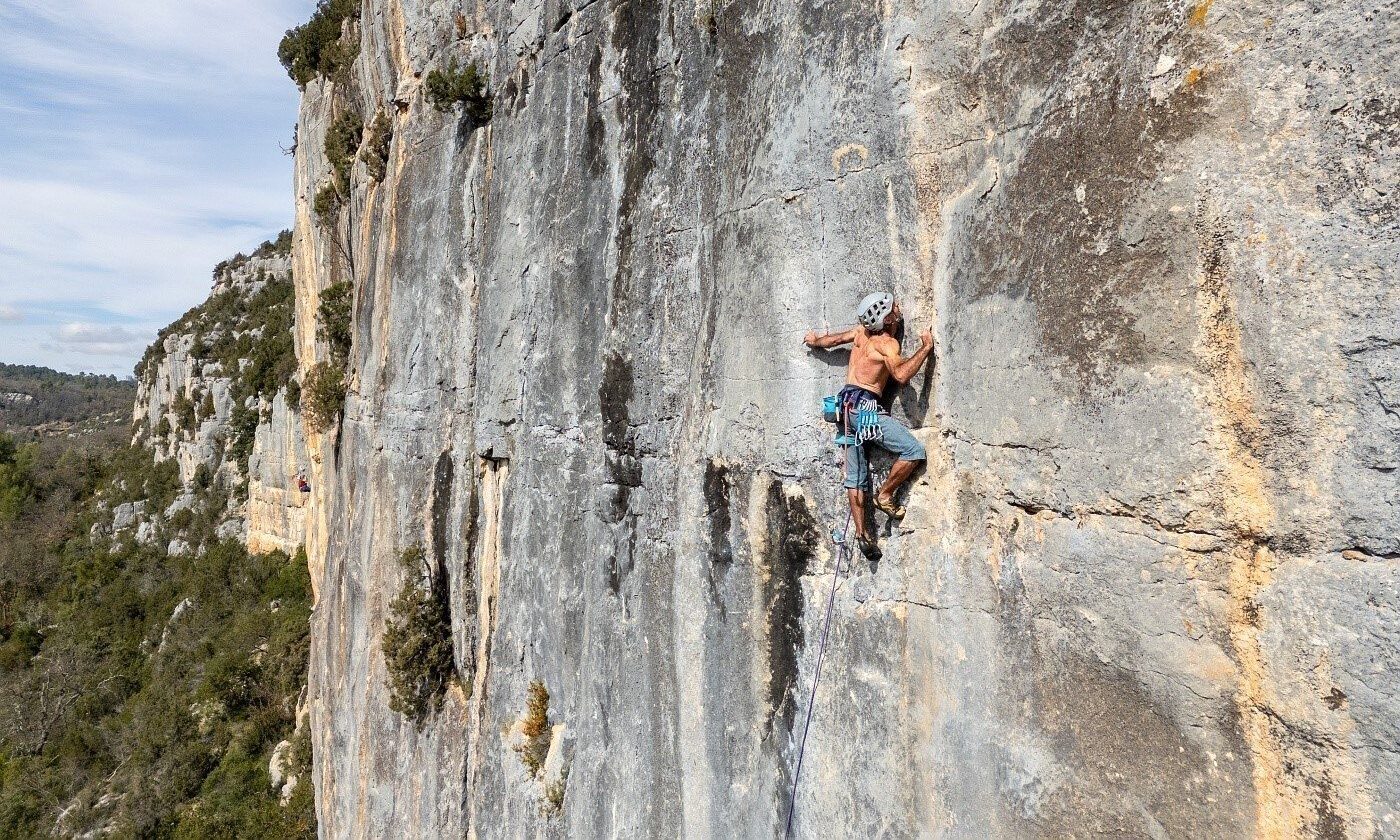 Site d'escalade L'Aspre à Quinson