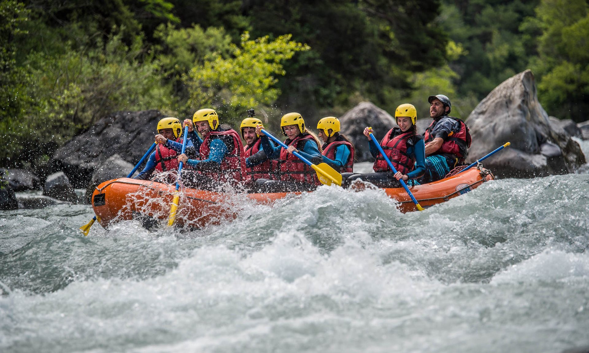 Rafting sur l'Ubaye
