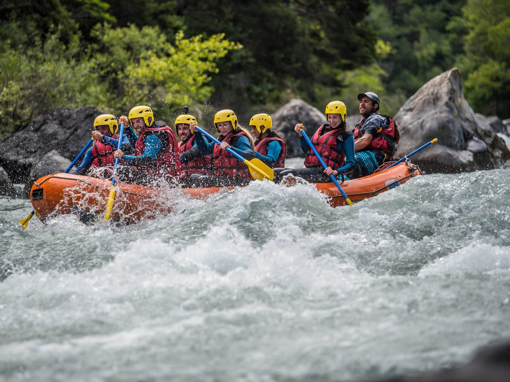 Rafting sur l'Ubaye