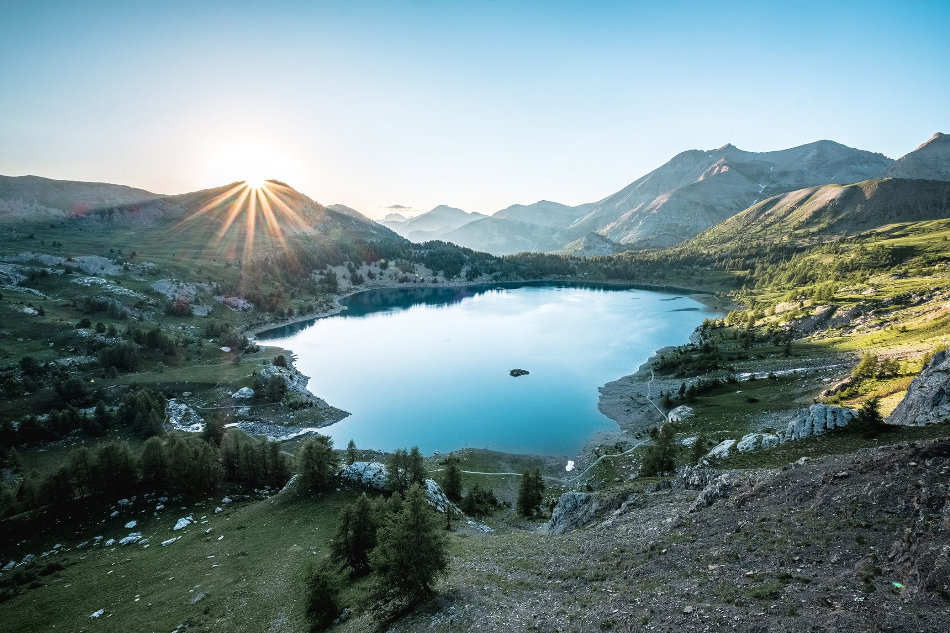 Randonnée au lac d'Allos