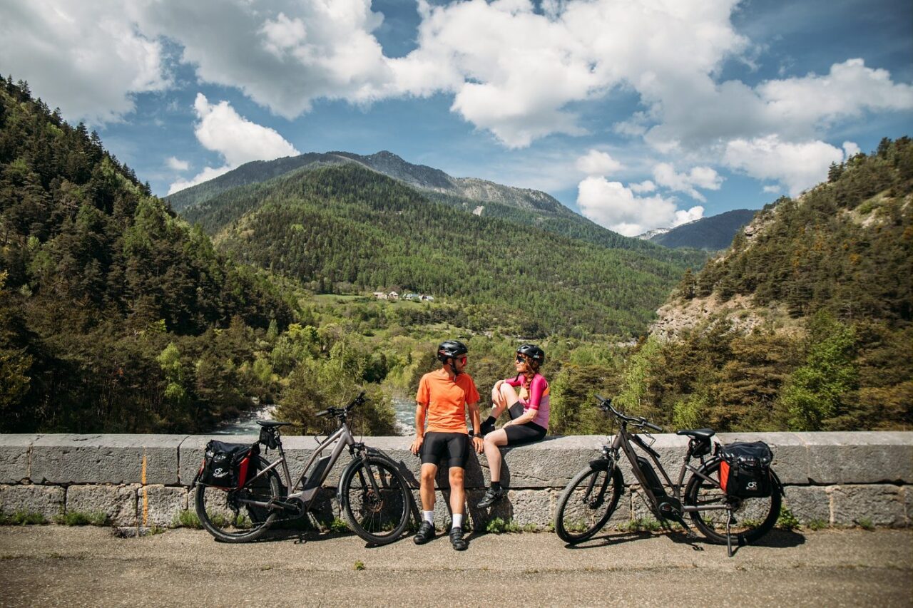 vélo au Lauzet-Ubaye