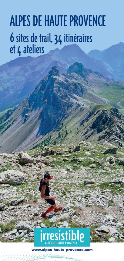 Brochure trail dans les Alpes de Haute Provence